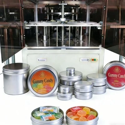 Gummy Candy Metal Box ražošanas līnija